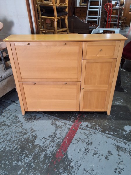 Lot 375 - SHOE CUPBOARD