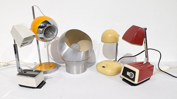 Lot 1376 - DESK LAMPS