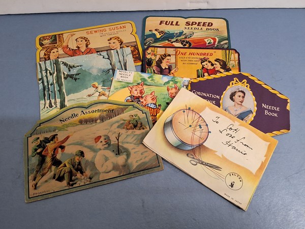 Lot 1125 - NEEDLE BOOKS
