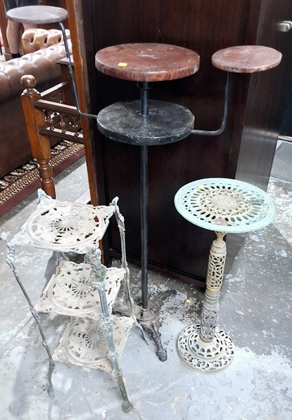 Lot 379 - LOT OF STANDS