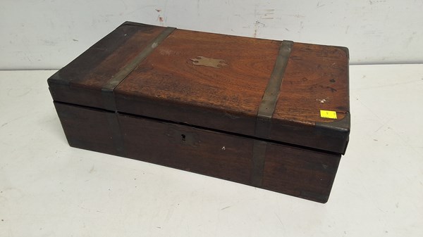 Lot 1377 - WRITING BOX