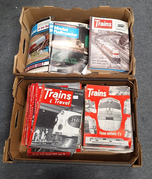 Lot 1438 - TRAIN & RAILROAD MAGAZINES
