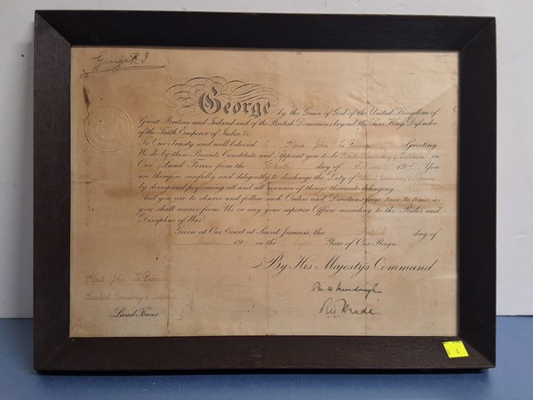 Lot 1318 - MILITARY ORDERS