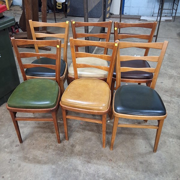 Lot 355 - DINING CHAIRS