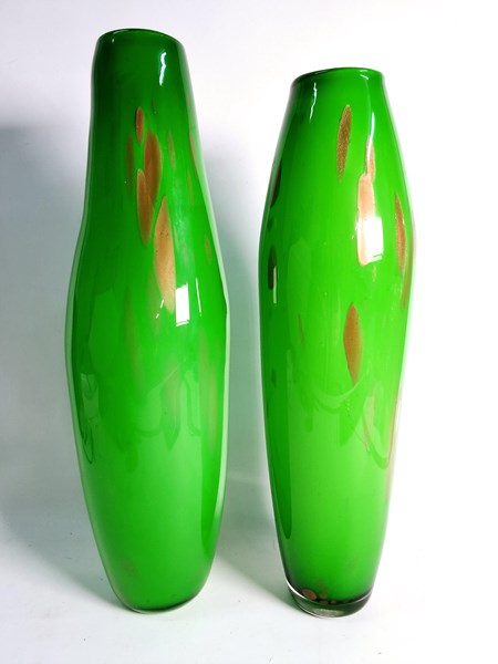 Lot 1332 - STUDIO GLASS VASES