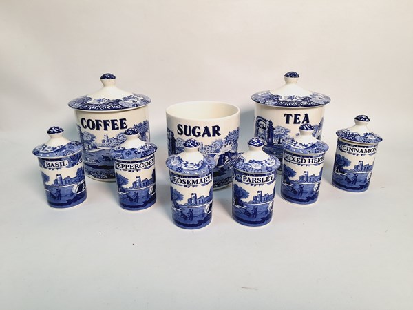 Lot 1124 - CANISTER SET