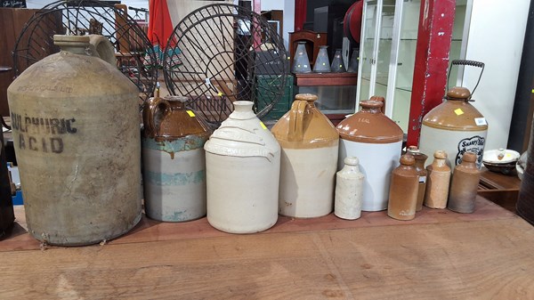 Lot 201 - STONEWARE