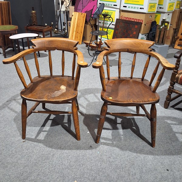 Lot 124 - ARM CHAIRS