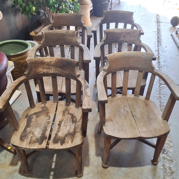 Lot 376 - TUB CHAIRS