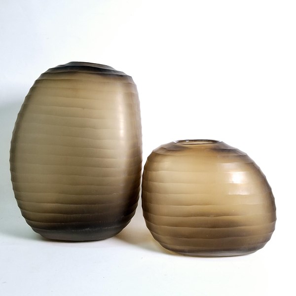 Lot 1151 - GLASS VASES