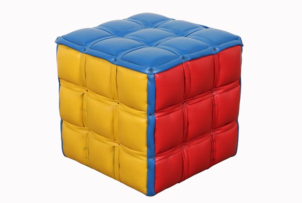 Lot 44 - CUBE STOOL