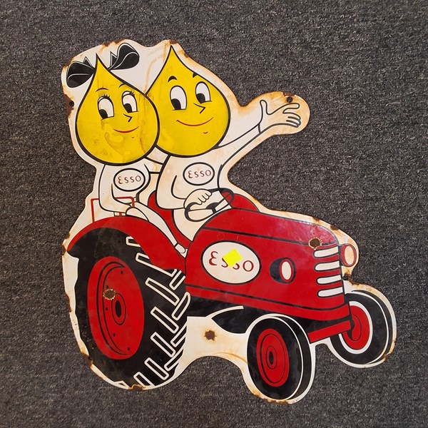 Lot 1236 - VINTAGE STYLE ENAMEL SIGN