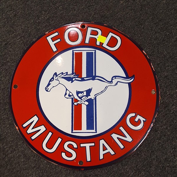 Lot 1214 - VINTAGE STYLE ENAMEL SIGN