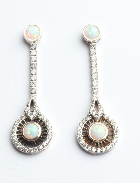 Lot 1006 - SILVER EARRINGS