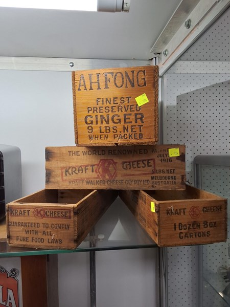 Lot 1274 - CHEESE BOXES