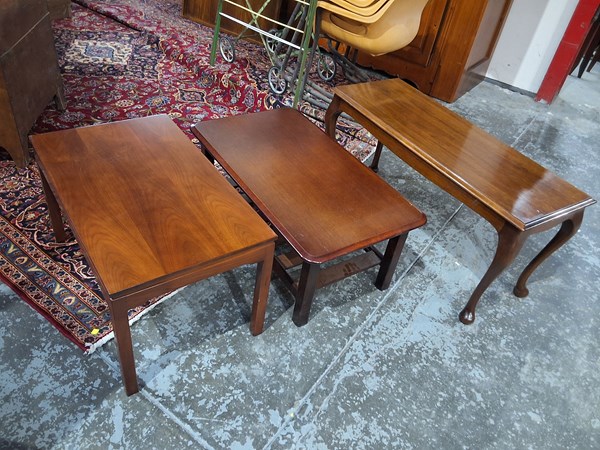 Lot 257 - COFFEE TABLES