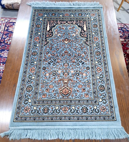 Lot 187 - TURKISH PRAYER RUG