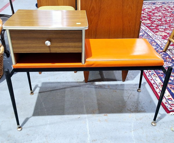 Lot 342 - TELEPHONE TABLE