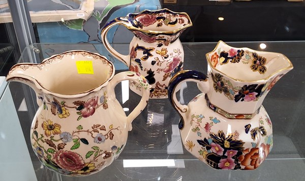 Lot 1175 - MASON'S JUGS
