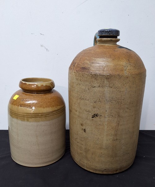 Lot 1432 - STONEWARE JUGS