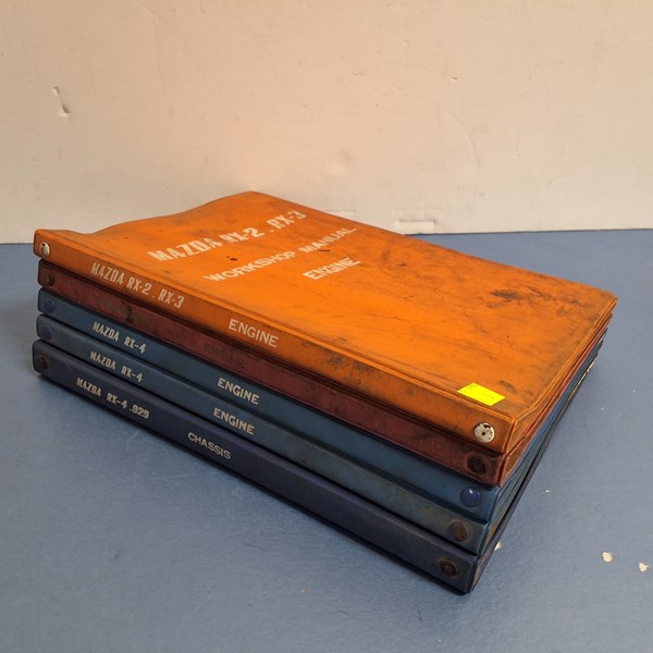Lot 1274 - MAZDA SHOP MANUALS
