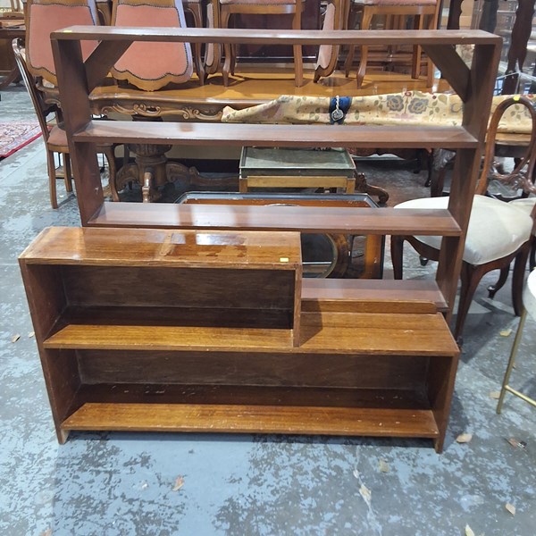 Lot 251 - BOOKSHELVES