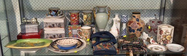 Lot 1250 - CHINA AND GLASS
