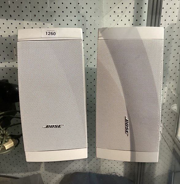 Lot 1260 - BOSE SPEAKERS