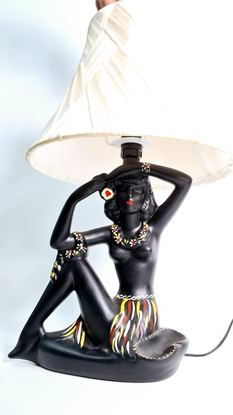 Lot 1341 - LADY LAMP