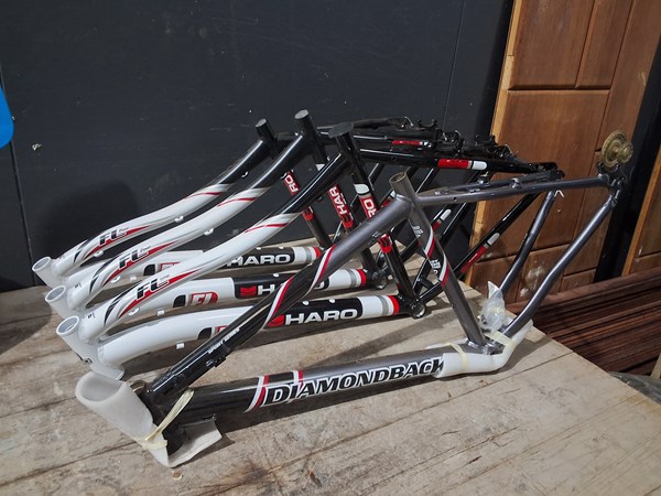 Lot 404 - BICYCLE FRAMES