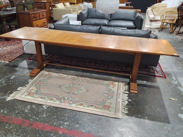 Lot 81 - REFECTORY TABLE
