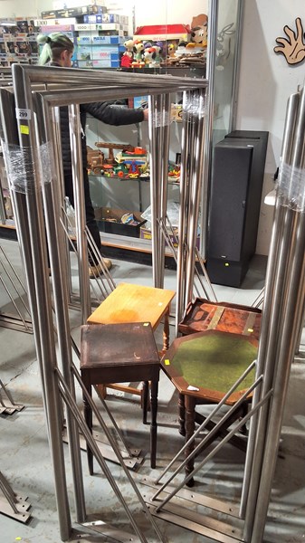 Lot 299 - CLOTHES RACKS
