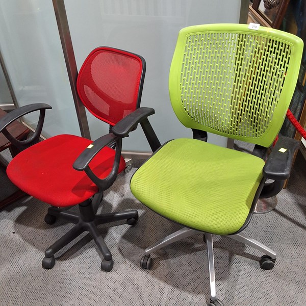 Lot 307 - OFFICE CHAIRS