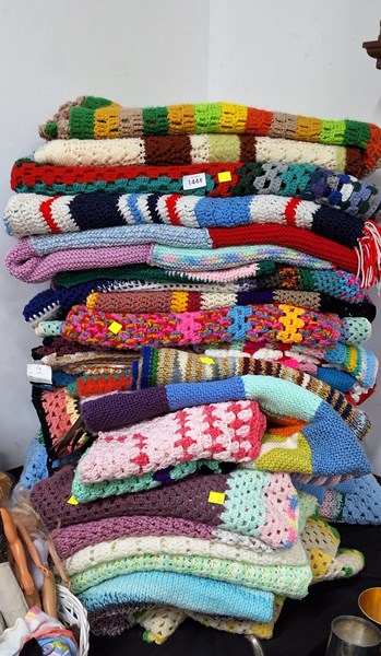 Lot 1444 - CROCHET BLANKETS