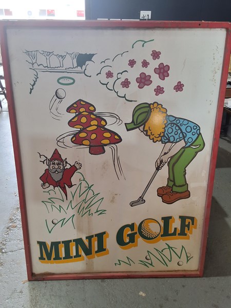 Lot 399 - ADVERTISING SIGN