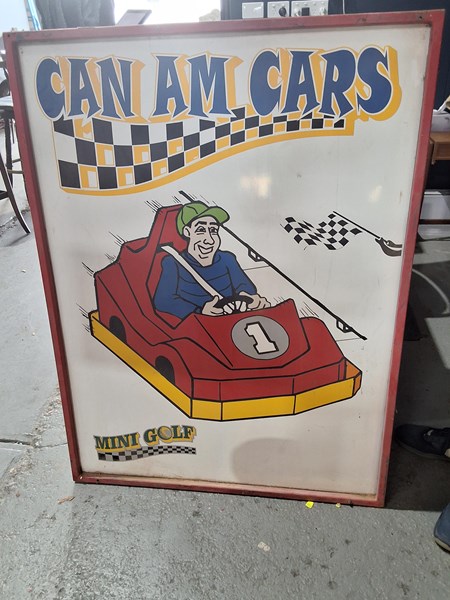 Lot 401 - ADVERTISING SIGN
