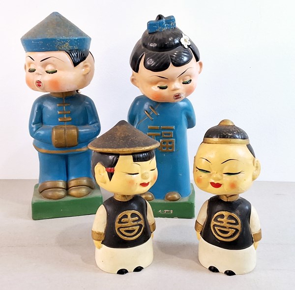 Lot 1180 - BOBBLE HEAD NODDERS