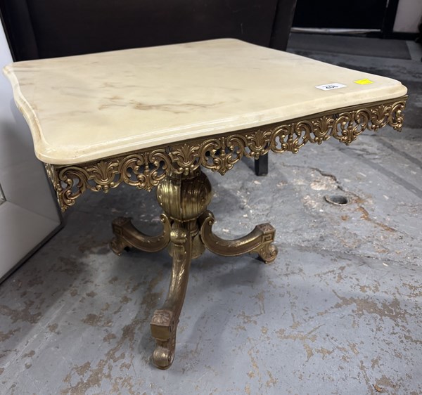 Lot 406 - LAMP TABLE