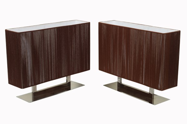 Lot 167 - PAIR OF CLAVIUS TABLE LAMPS