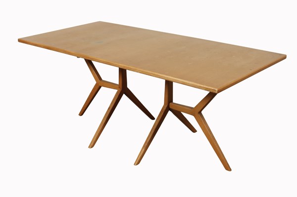 Lot 59 - OAK DINING TABLE