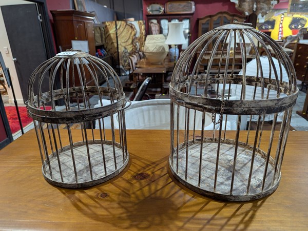 Lot 174 - BIRD CAGES