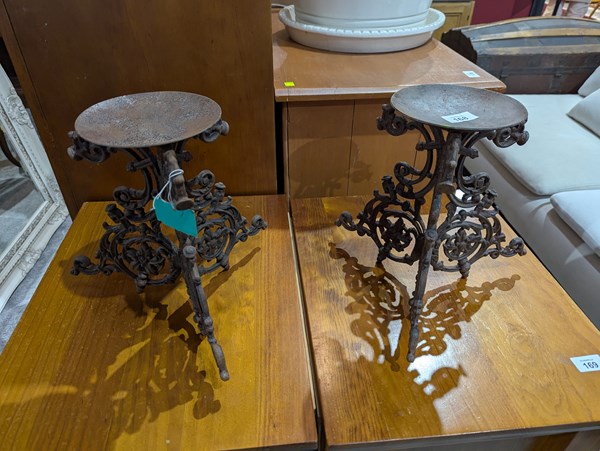 Lot 168 - CANDLE STANDS