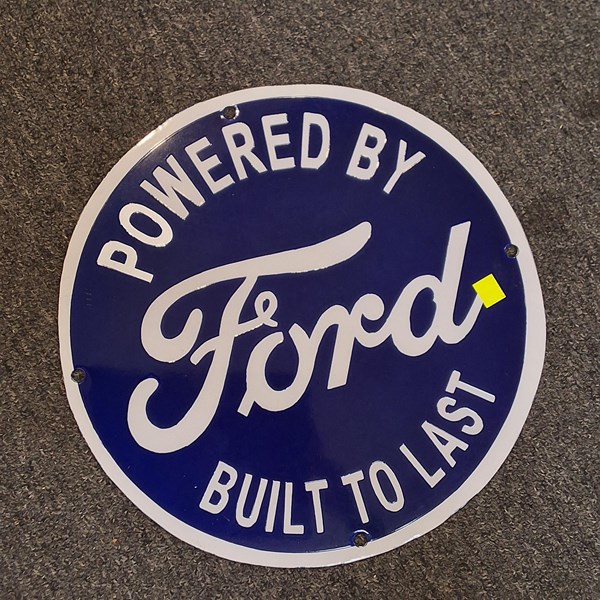 Lot 1199 - VINTAGE STYLE ENAMEL SIGN
