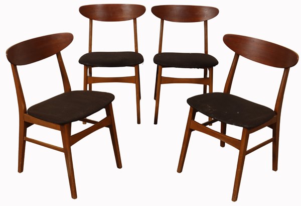Lot 203 - SET OF MODEL 65 DINING CHAIRS