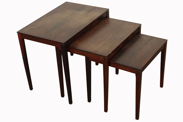 Lot 178 - ROSEWOOD NESTING TABLES