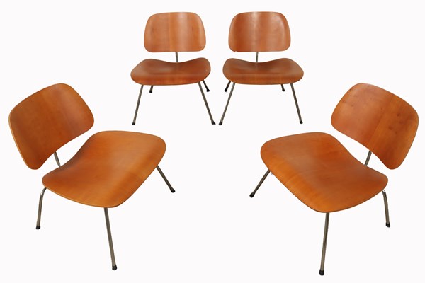 Lot 38 - SET OF DCM LOUNGE CHAIRS
