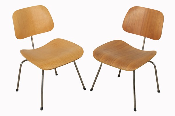 Lot 42 - TWO DCM DINING CHAIRS