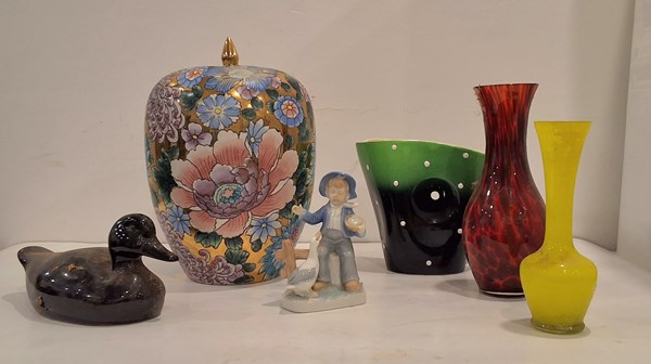 Lot 1336 - VASES & ORNAMENTS