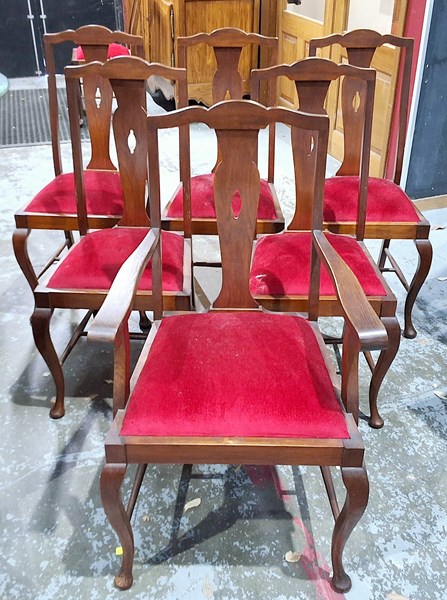 Lot 52 - DINING CHAIRS