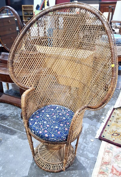 Lot 369 - PEACOCK CHAIR